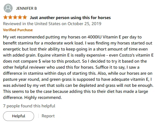 Vitamin E Boost for Horse Stamina – Vet Recommended!