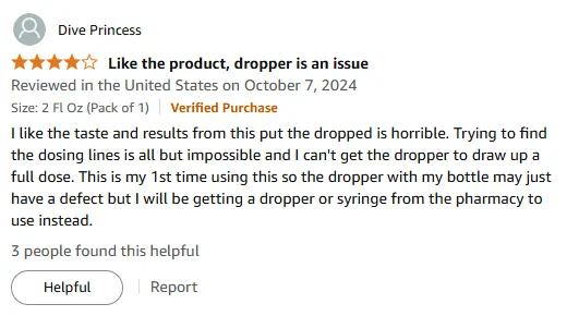 Best Tasting Vitamin B Drops with Dropper Issues - Honest Review