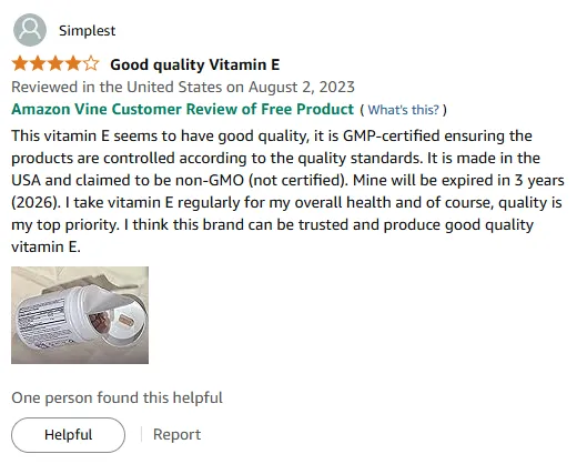 Trusted GMP-Certified Vitamin E for Long-Term Health | USA Made