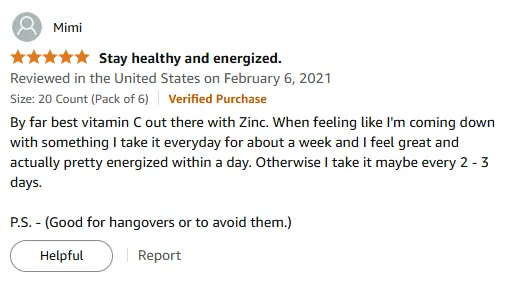 Best Vitamin C + Zinc: Instant Energy & Hangover Defense!