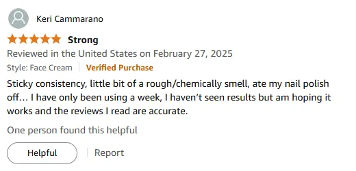 Vitamin A Serum Review: Sticky Texture, Hoping for Results