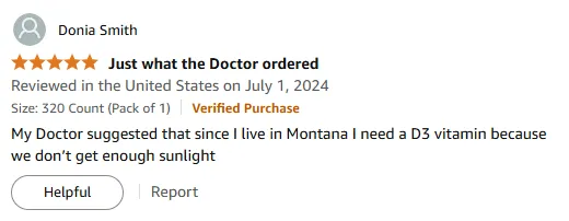 Montana Residents: Vital Vitamin D3 for Sunlight Deficiency