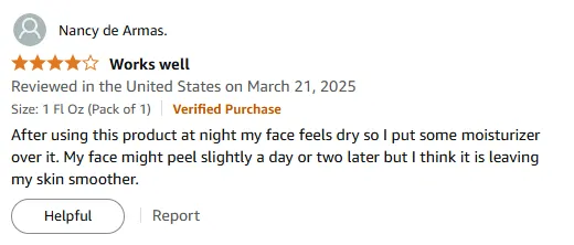 Vitamin C Serum for Dry Skin: Overnight Smoothness & Care