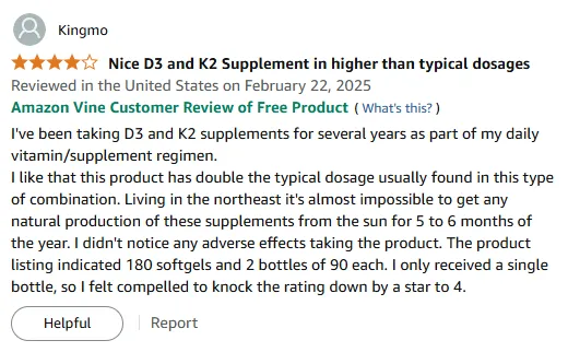 Double Strength D3+K2: Winter Boost for Northeast