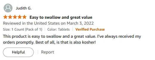Kosher Vitamin D: Easy-Swallow & Fast Delivery!
