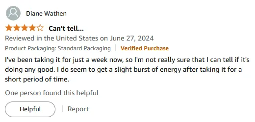 Vitamin B Energy Boost: 1-Week User Experience