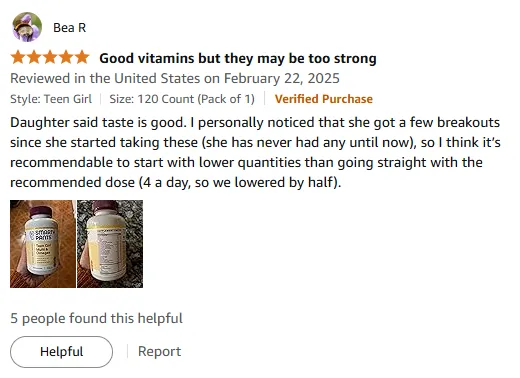 Vitamin A Breakouts? Start Lower Than Recommended Dose