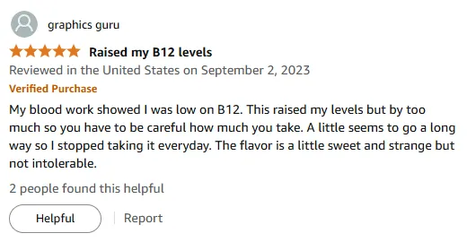 B12 Boost: Effective Yet Potent – Use Sparingly!