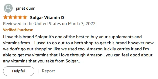 Solgar Vitamin D: Trusted Amazon Supplements Delivered