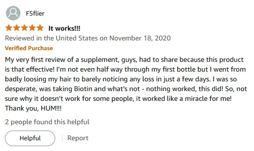 Miracle Vitamin E Stops Hair Loss Fast - HUM Works!
