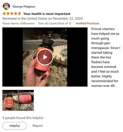 Primal Vitamin A: Peri Menopause Relief & Hot Flashes Reduced