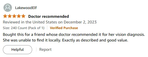 Doctor-Recommended Vitamin A for Vision Support - Lifesaver!