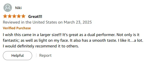 Smooth-Tasting Vitamin E Dual Performer for Radiant Skin