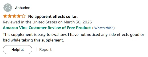 Easy-to-Swallow Vitamin E: No Side Effects Experience