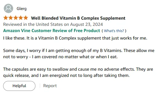 Best Vitamin B Complex for Energy & Easy Digestion | User Review