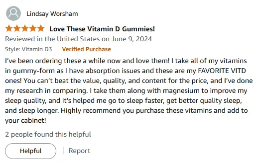 Best Vitamin D Gummies for Sleep & Absorption | Top Value
