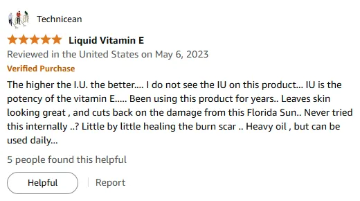 Florida Sun Defense: Vitamin E Oil for Skin Repair & Glow