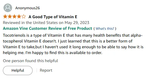 Tocotrienols: Better Vitamin E Than Alpha-Tocopherol!