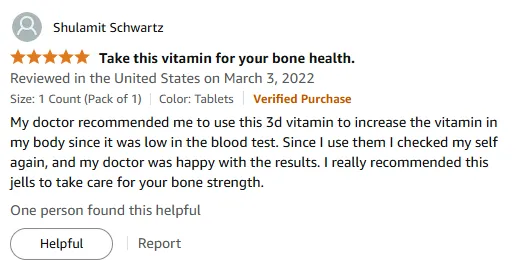 Boost Vitamin D Levels & Bone Strength - Doctor Recommended Jells