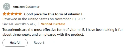 Why Tocotrienols Are the Best Vitamin E Supplement