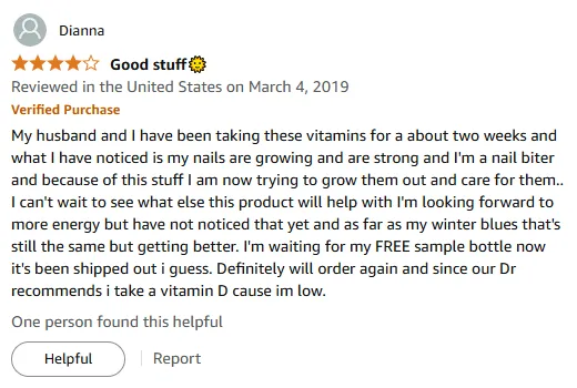 Vitamin D Boost: Stronger Nails & Energy Results Review