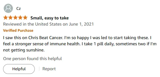 Vitamin D Immunity Boost: Chris Beat Cancer Success