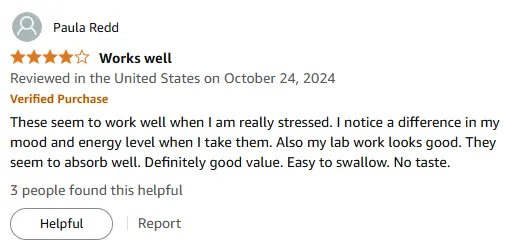 Vitamin B Stress Relief: Mood & Energy Boost Review