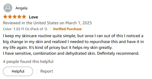 Vitamin C Serum Lifesaver for Sensitive & Dehydrated Skin