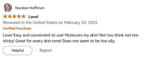 Lightweight Vitamin C Serum for Glowing Skin - User Review