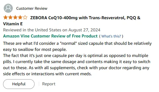 Easy-Swallow Vitamin E Capsules: 1 Daily Dose