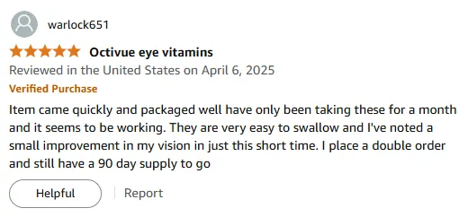 Vision Boost Vitamin A Capsules: Fast Results & Easy to Swallow