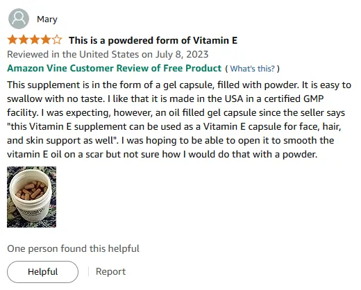 US-Made Vitamin E Capsules: Powder vs. Oil Skin Support