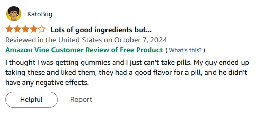 Surprisingly Tasty Vitamin A Pills He Approved!