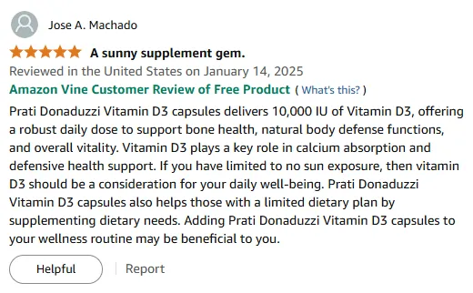 Vitamin D3 10,000 IU: Boost Bone Health & Immunity Daily