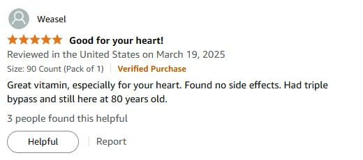 80-Year-Old’s Heart-Healthy Vitamin A: No Side Effects