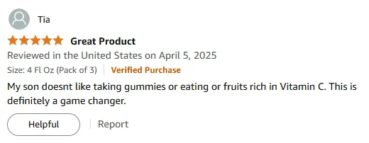 Vitamin C Solution for Picky Eaters - Game Changer!