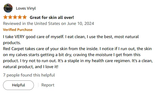 Red Carpet Vitamin E: Staple for Natural Dry Skin Care